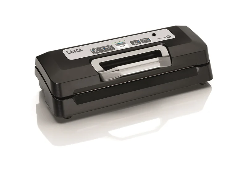 Laica VT3119 vacumeermachine 12 liter / minuut - vacuum sealer met dubbele afdichting en inclusief 1 rol vacuumzakken