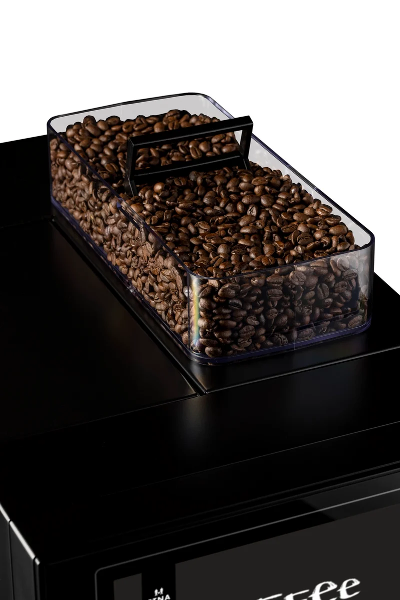 ETNA Dorado Espresso Medium koffieautomaat: koffiemachine bonen kantoor vanaf 15FTE | Zettijd: 30 seconden / tot 120 kopjes koffie per uur