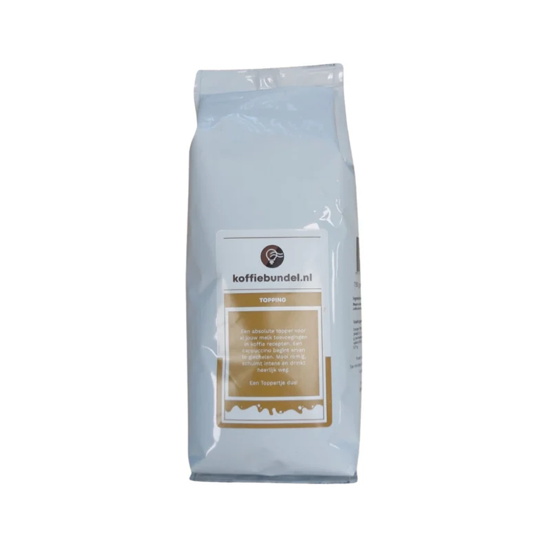 Melk topping (4% melkvet) 750 gram - voor een stevige schuimlaag op de cappuccino uit uw koffieautomaat