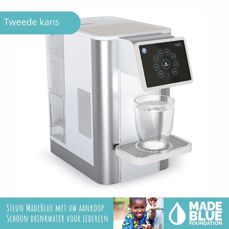 TWEEDE KANS Aqua Optima Aurora COLD ONLY waterkoeler met doseersysteem en waterfilter