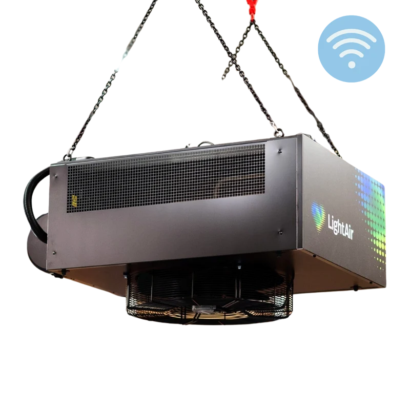 Industriële zelfreinigende luchtreiniger LightAir CellFlow Ind8500 SC | Capaciteit 8.500 m3/uur