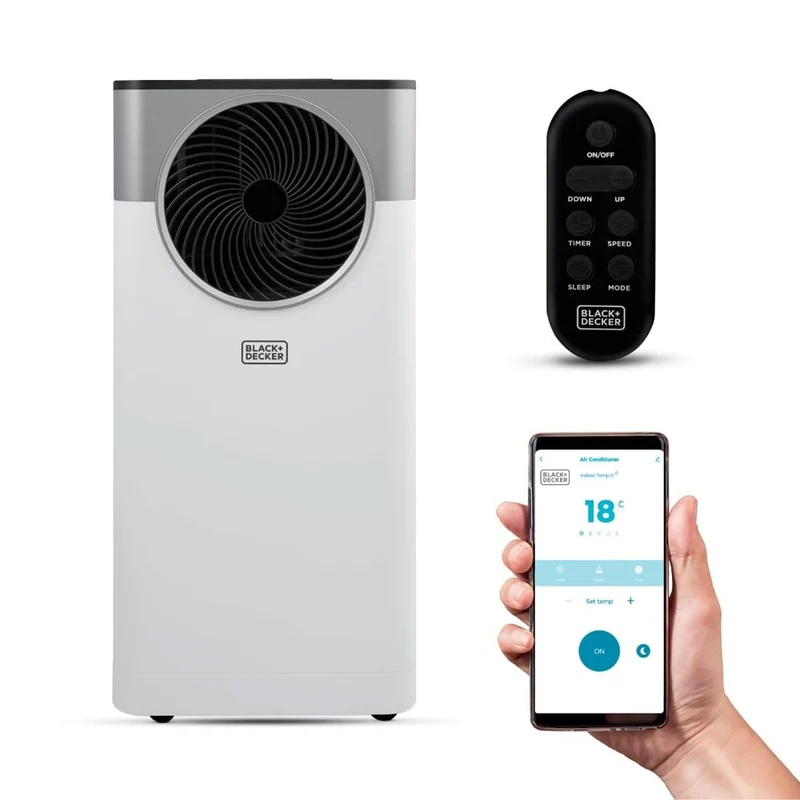 Slimme Draagbare Airconditioner 3-in-1 voor Huis & Kantoor
