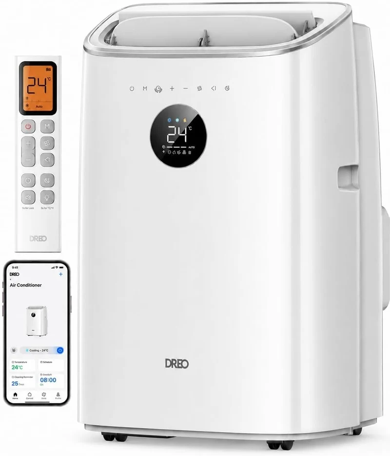 Slimme 3-in-1 Draagbare Airconditioner