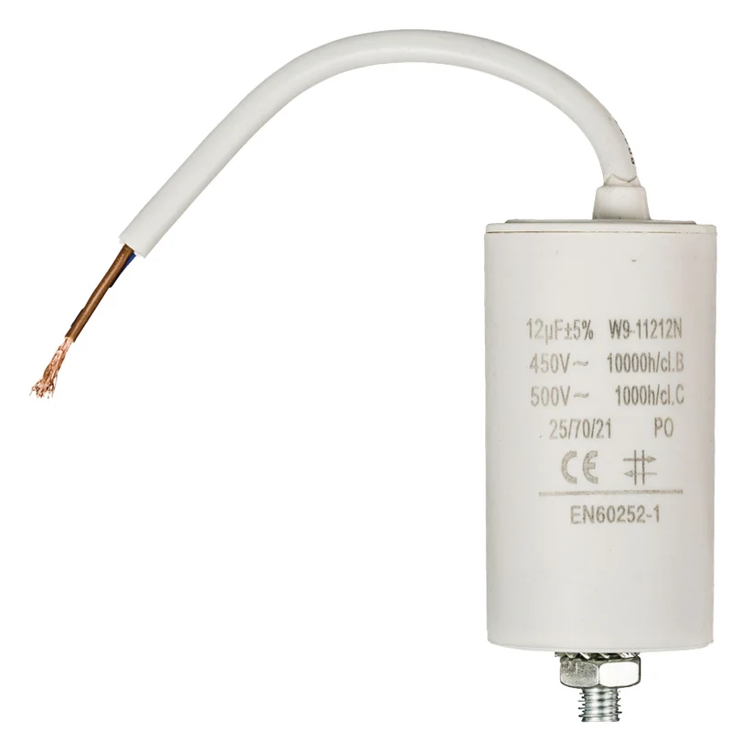 Condensator 450V - Faston + Cable - 1 Stuks