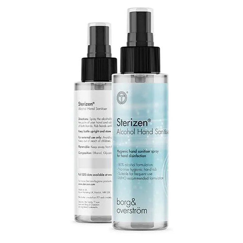 Sterizen hand desinfectie spray conform WHO aanbevolen formule | 150 of 250ml hand spray