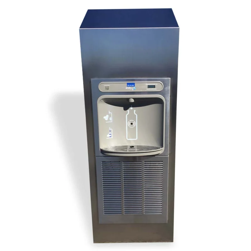 Waterfles vulstation Eco UV MAX, gekoeld