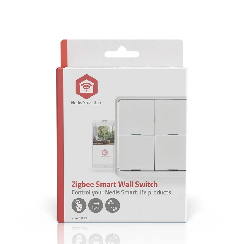 SmartLife Wandschakelaar Zigbee 3.0 - Muurmontage - Android™ / IOS
