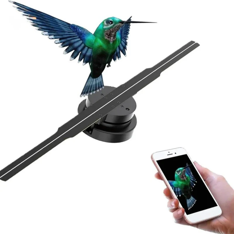 Ventilator - 3D Holografisch Display voor Opvallende Reclame | Vireonix