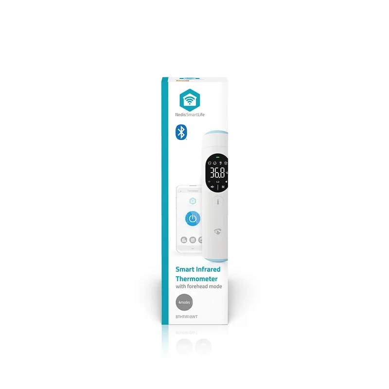 SmartLife Infrarood Thermometer Oor / Voorhoofd - LED - Wit