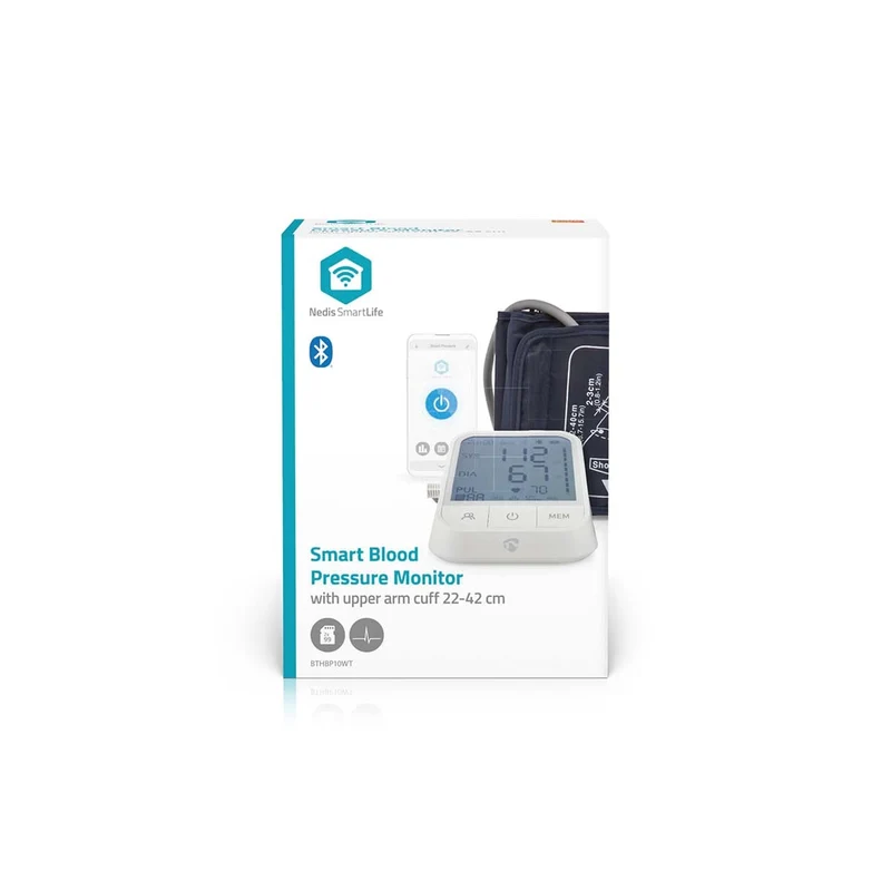 SmartLife Bloeddrukmeter Arm - Bluetooth® - LCD