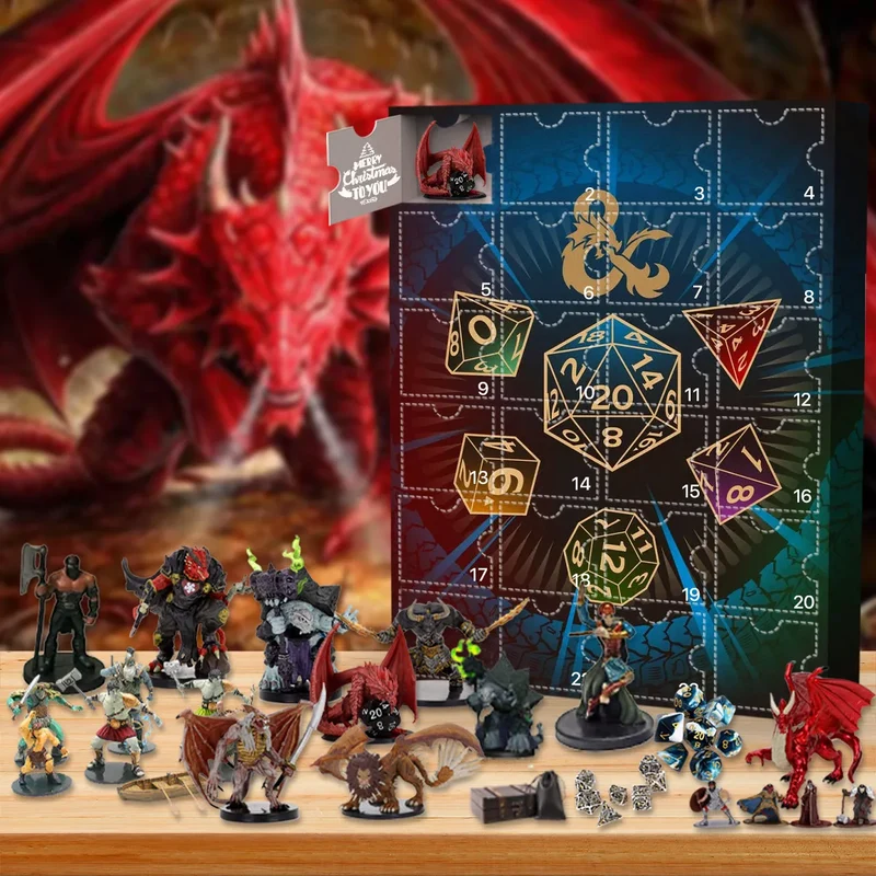 D&D Adventskalender met Unieke Ornamenten - Voor Fans