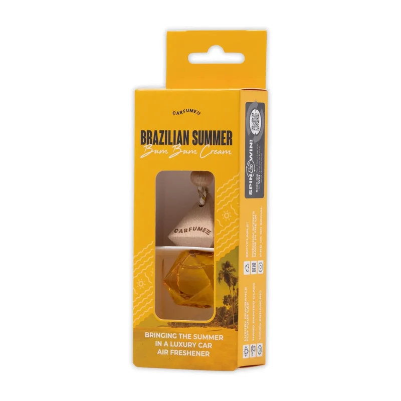 Carfume Luxury Car Parfum - Brazilian Summer Bum Bum Cream