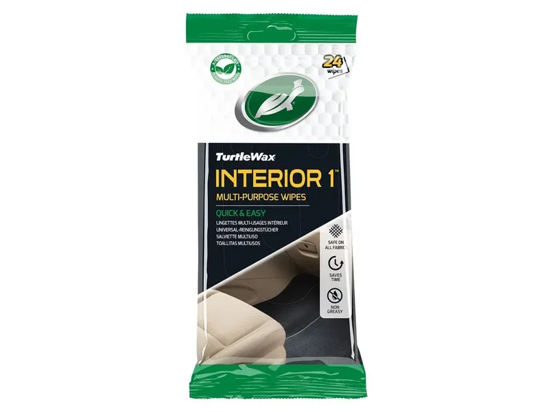 Turtle Wax Interieurreiniger doekjes 24 stuks