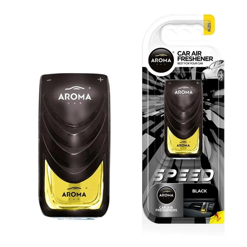 Aroma Car - Speed Luchtverfrisser - Black