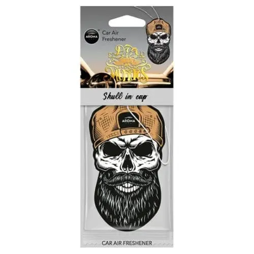 Aroma Car - Dia de los Muertos - Skull in Cap