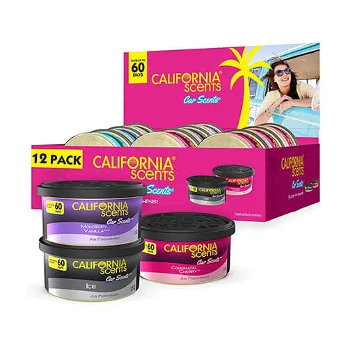 California Scents - Mix - Doos 12 stuks - Voordeelpack