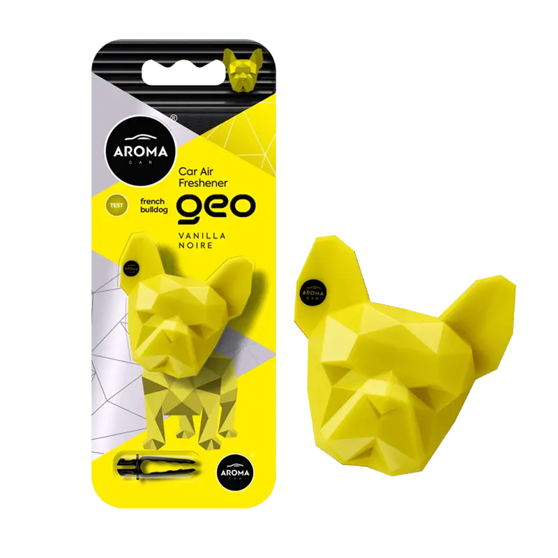 Aroma Car - Geo Dog Vanille Noir