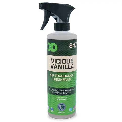 3D Vanilla Scent Air Freshner