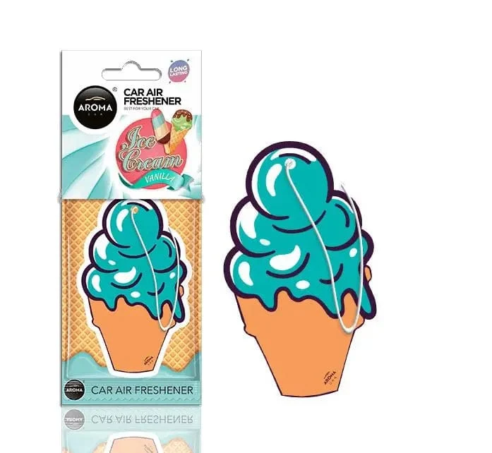 Aroma Car - Sweets Ice Cream Blue - Vanille