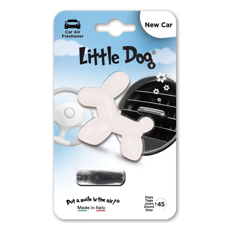 Little Dog Luchtverfrisser - New Car (Vent Clip)