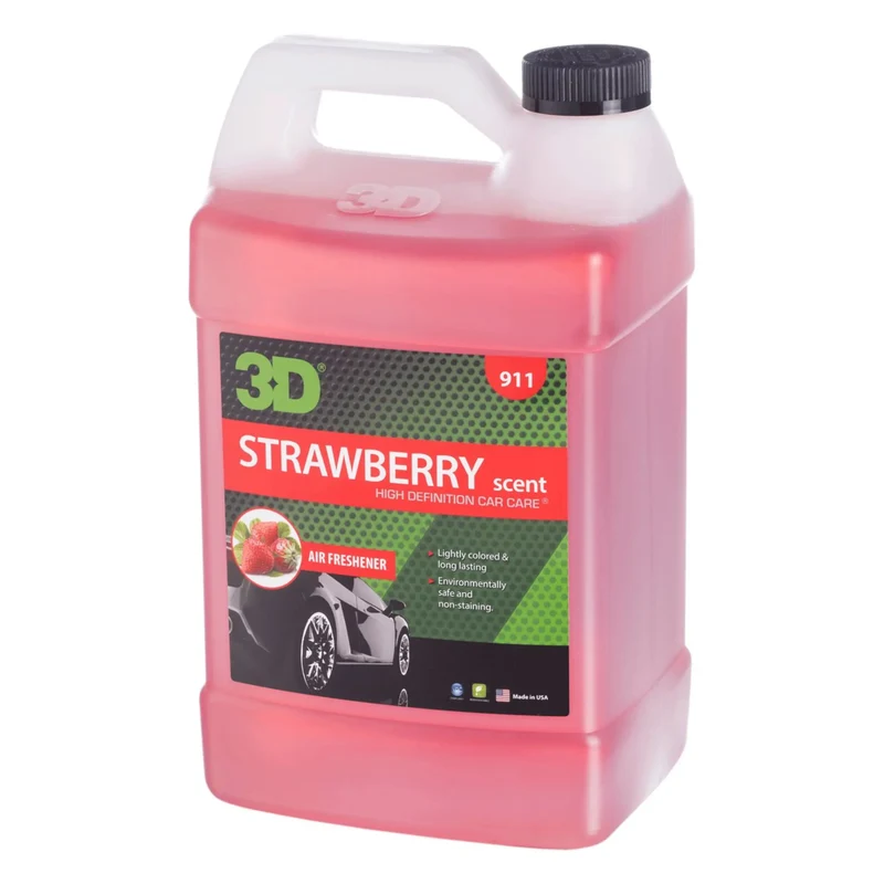 3D Strawberry Scent Air Freshener Navulling - Gallon