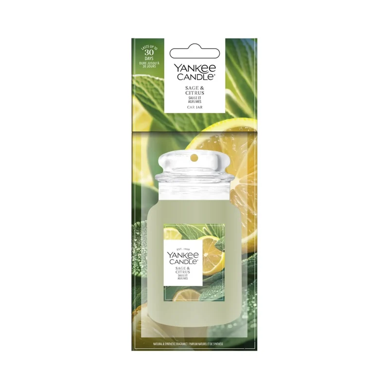 Yankee Candle Car Jar - Sage & Citrus