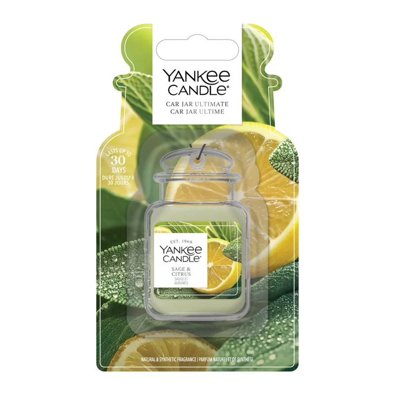 Yankee Candle Car Jar Ultimate - Sage & Citrus