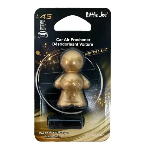 Little Joe luchtverfrisser - Metallic Gold - Cinnamon (Vent Clip)
