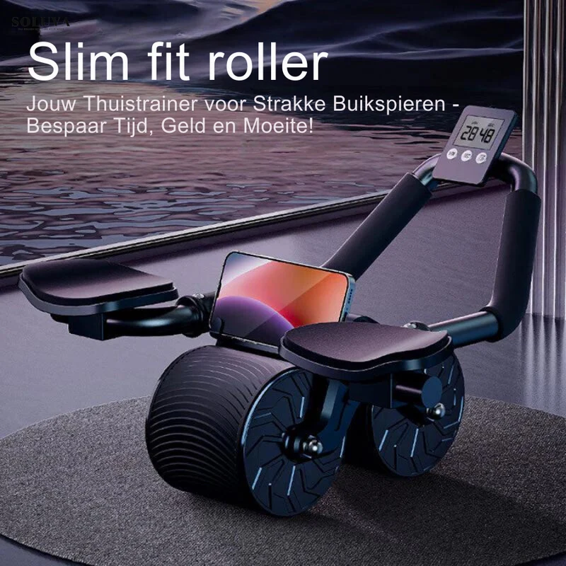 Slim fit roller - Jouw Thuistrainer voor Strakke Buikspieren - Bespaar Tijd, Geld en Moeite!