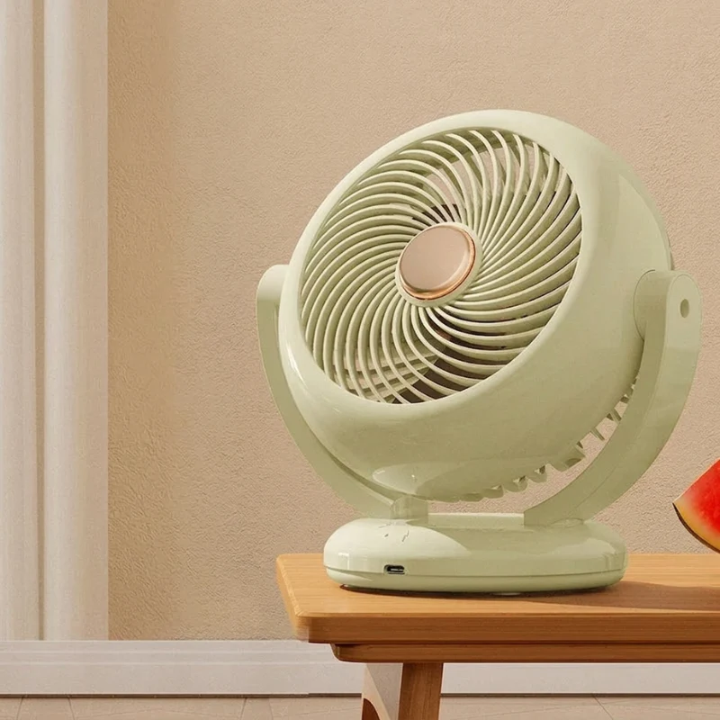 Draagbare Oplaadbare Mini Ventilator - Handheld & Desktop