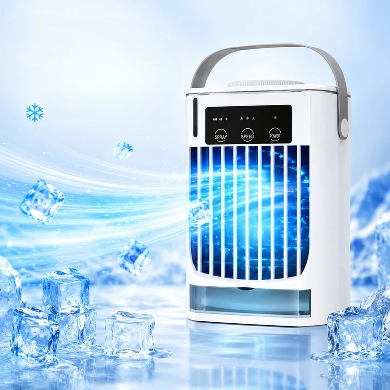 Draagbare Mini Koeler Ventilator voor Ultiem Comfort