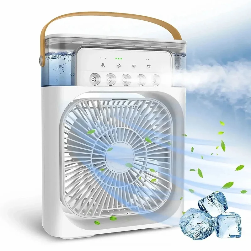 Draagbare USB Desktop Ventilator - Krachtige Luchtkoeling & Circulatie