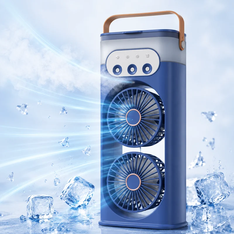Compacte Draagbare Torenventilator met Luchtbevochtiger