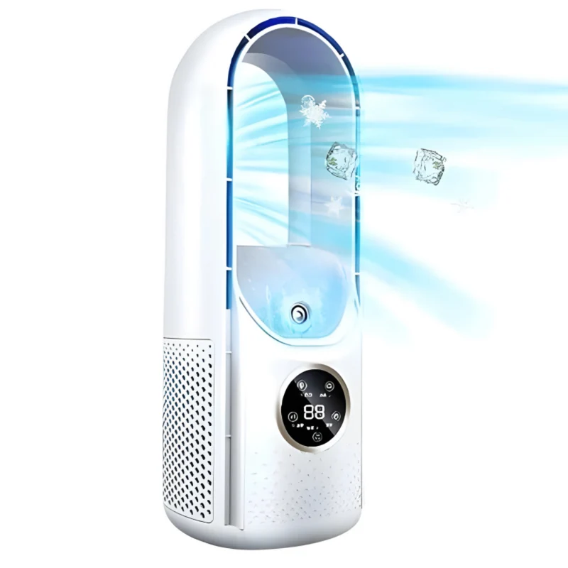 Stille Compacte Draagbare Airconditioner - Bladloos Koelen