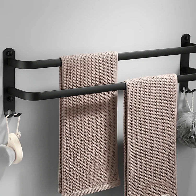 Badkamer Opbergplank - FlexRack Wandgemonteerd Handdoekhouder