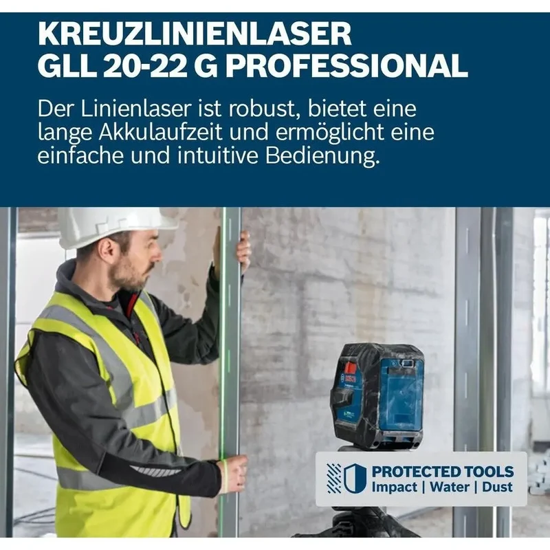 Bosch Professional Linienlaser GLL 20-22 G