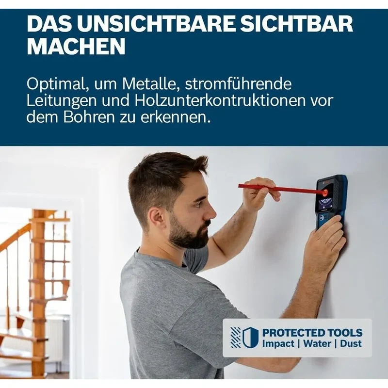 Bosch Professional Ortungsgerät GMS 120-27