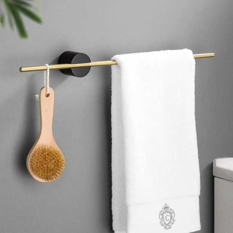Luxe & Functionele Metalen Handdoekhouder