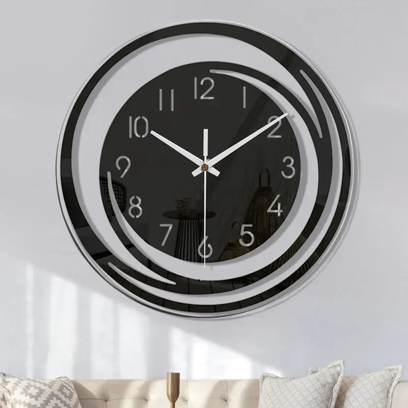 Moderne Cirkel Design Wandklok - Stijlvolle Interieurdecoratie