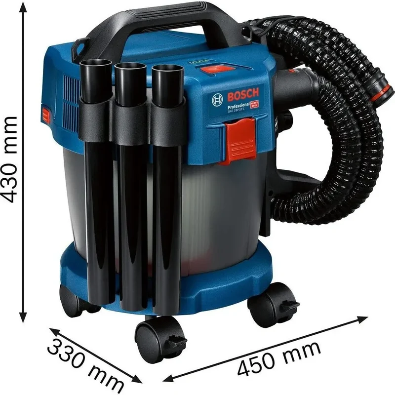 Bosch Professional 18V System Industriestaubsauger GAS 18V-10 L