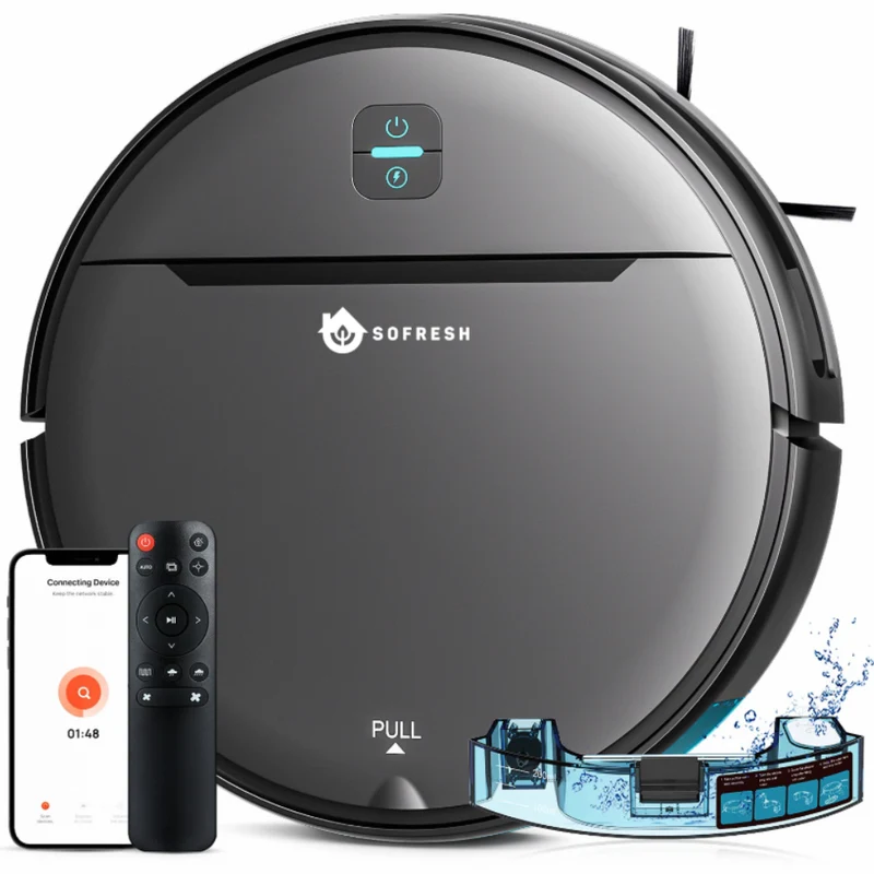 Robotstofzuiger pro - 6000Pa zuigkracht
