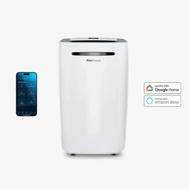 25L Dehumidifier Max Extraction with Laundry Mode and Smart App Control