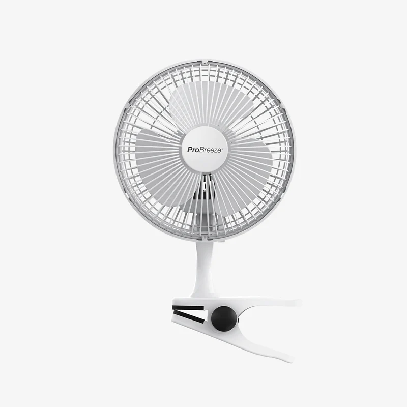 Refurbished - 6" Mini Clip Fan - Ultra-Quiet & High Power