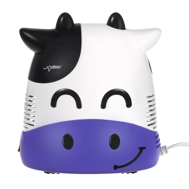 Inhalateur pour les enfants avec ensemble de nébuliseurs, masques, filtres Vache Promedix PR-810