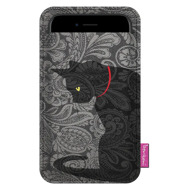 Étui pour smartphone Bertoni, en feutre écologique, 105x195 mm, motif Blob, EE0027