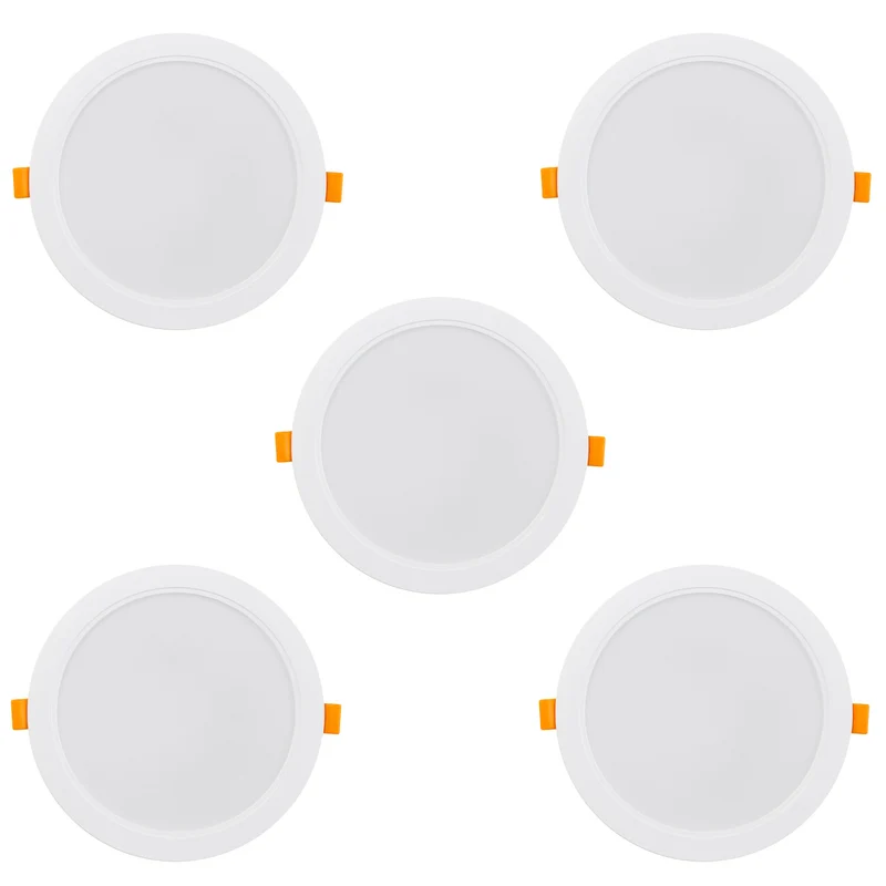 Maclean MCE372 R 5x Panneau de plafond LED, encastré SLIM, 18W, Neutral White 4000K, 170*26mm, 1900 lm,