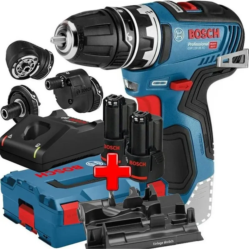 Bosch Professional 12V System Akku Bohrschrauber GSR 12V-35 FC - FlexiClick System