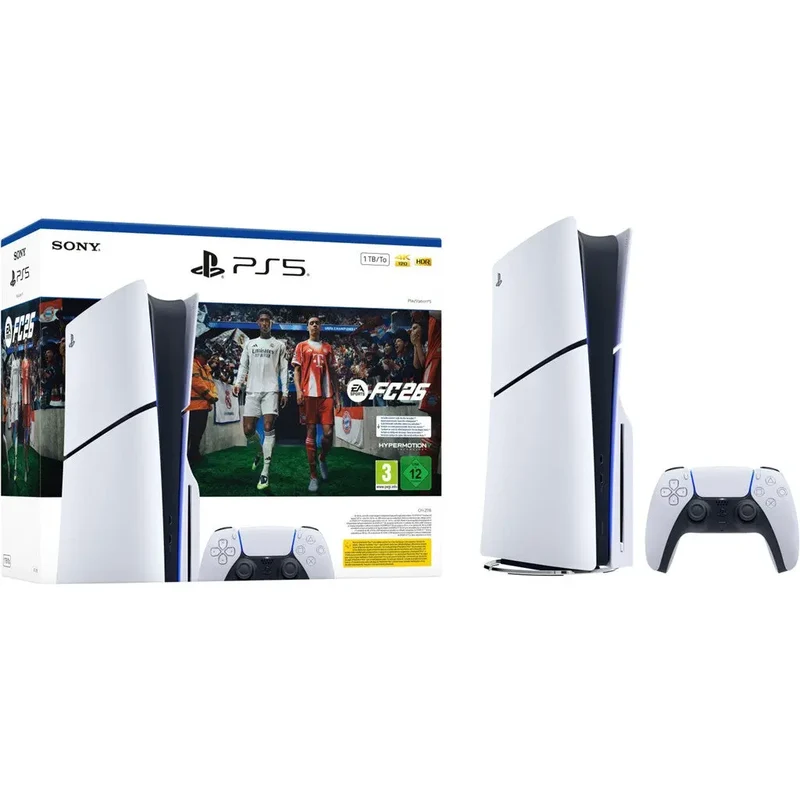 Sony PlayStation 5 Slim Disc Edition+ EA Sports FC 26