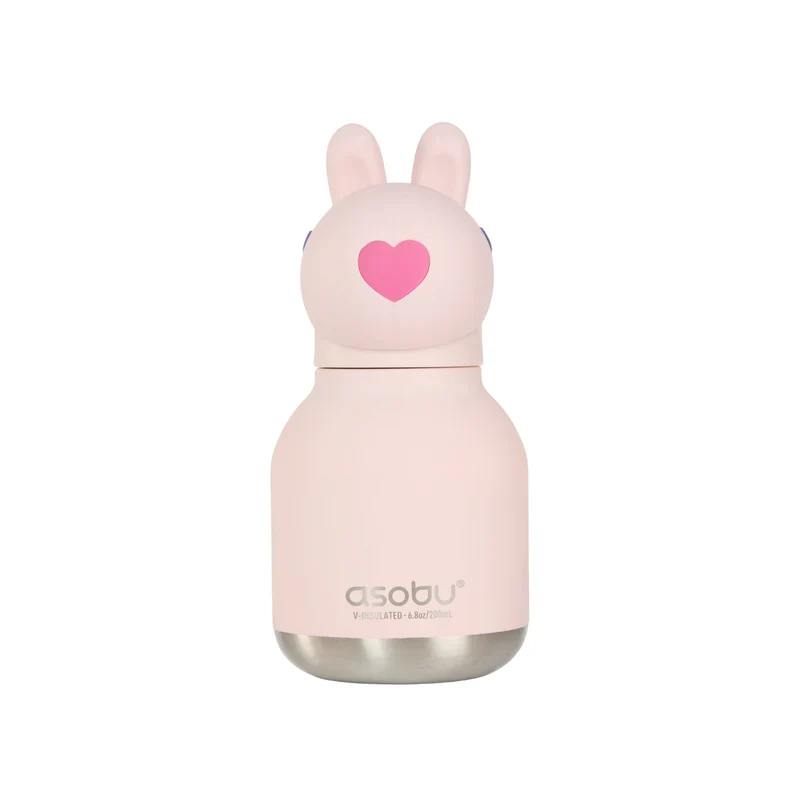 Asobu Mini Bestie Drinkfles Sleutelhanger 200ml | Konijn