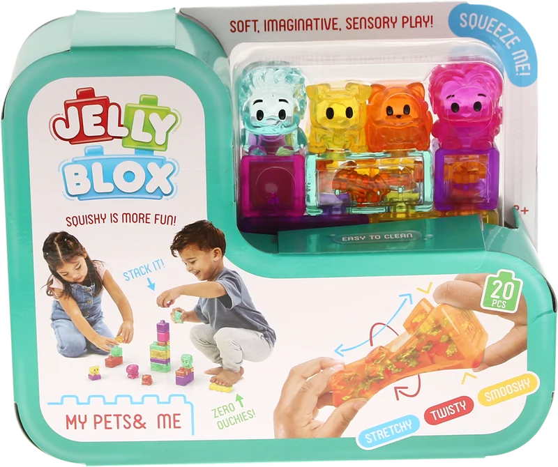 Jelly blox - Mijn Diertjes en Ik - 20 stuks